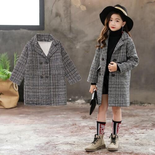 Пальто для девочек PZPCBML China At AliExpress