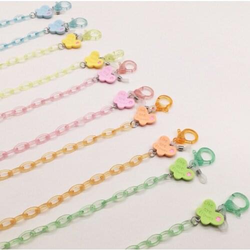 1PC Unisex Adjustable Mask Lanyards Link Beaded Necklace Strap Glasses Chain Ear Saver Holder Mask Holder School Supplies