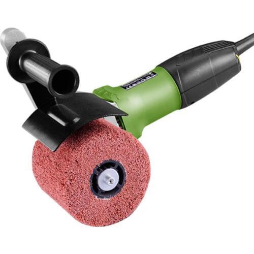 Hand Held Polishing Burnishing Machine Adjustable Speed Industrial Grade Speed Control Electric Stainless Steel Wire Drawing