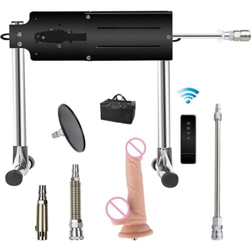 Fredorch Sex Machines for Women,Couple Remote Control Automatic Motor Love Machine with Dildo Attachment ,Quiet Stable Machine