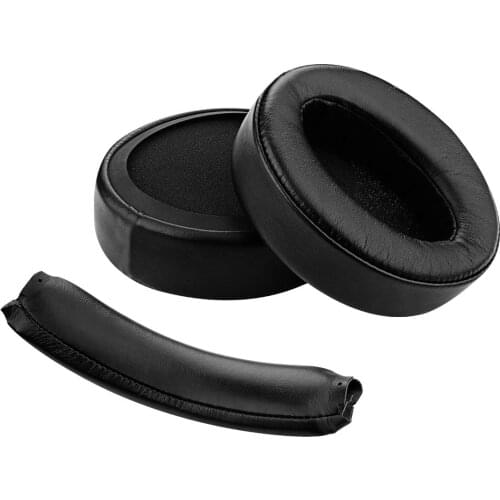 Replacement Ear Pads for Sony MDR-XB950BT MDR-XB950B1 Headphone Ear Pad and Headband Pad/Ear Cushion + Headband Cushion/Repair