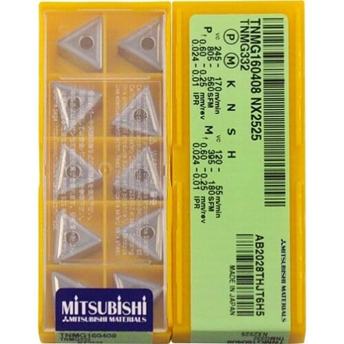 TNMG160408 NX2525 100% Original carbide insert with the best quality 10pcs/lot free shipping