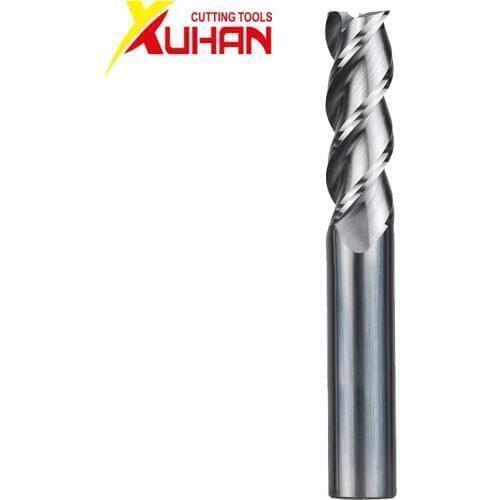 12X150L-3F HRC50 carbide end mill Tool by Aluminum CNC Maching 3 Blade Endmills Top Milling cutter Wood Milling Cutter