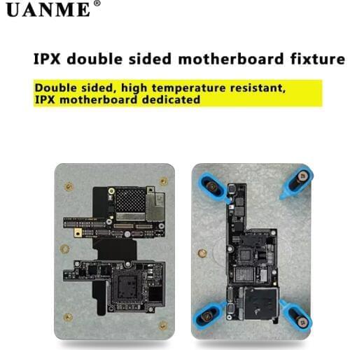 UANME SS-601X IPX upper and lower Double Side Used G-Lon motherboard repair fixture for iphone X fixture platform