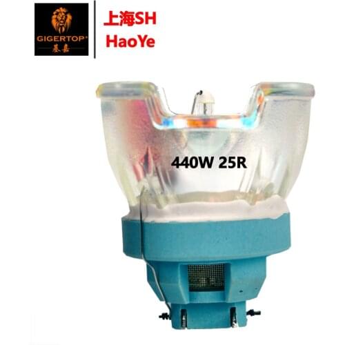 Gigertop 440W High Power Moving Head MSD Beam platinum MSD 20R Lamp with Green Color Ceramics Socket Projector Glass 25R Lamp