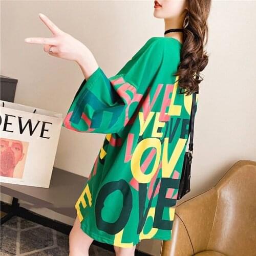 Woman Tshirts plus Size Womens Clothes Short Sleeve T-shirt Summer Loose Top Ropa Mujer Camisetas