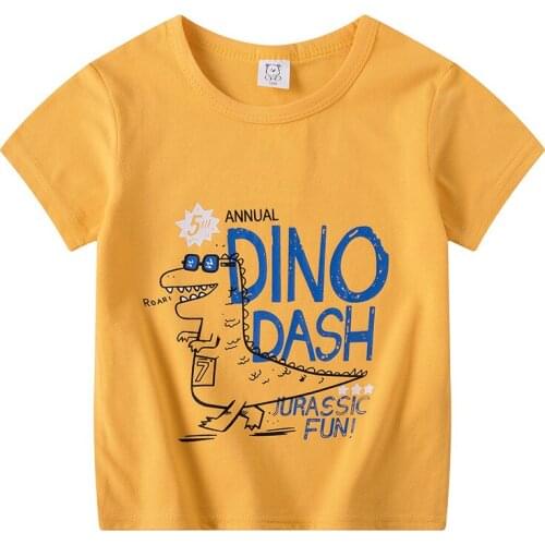 ZWF833 Summer Baby Boys Shirts Short Sleeve Clothes for Girls Good Quality Cotton Breathable Fashion Kids Tops Outwear