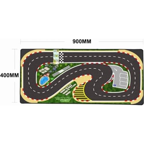 1: 76 Mini Remote Control Car Scene Track Turbo Mini Racing Truck Track Pad for RC Racing Car