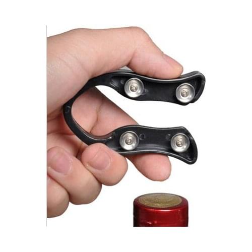 1Pcs Wine Bottle Tinfoil Knife Bottle Cap Paper Cutter Black Wine Opener Champagne Foil Cutter Bat Tools