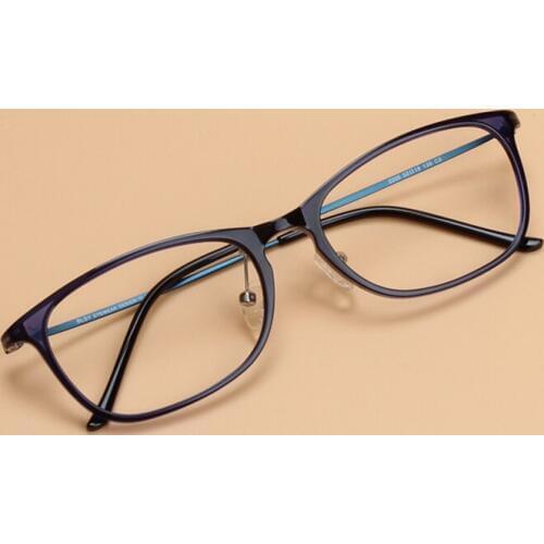 2016 Square Plain Eye Glasses Myopia Eyeglasses Frame For Women Men 0Eyeglasses Optical Eyewear Oculos De Grau