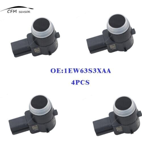 4pcs 1EW63S3XAA New PDC Parking Sensor Distance Control For Dodge Chrysler Jeep 0263003775