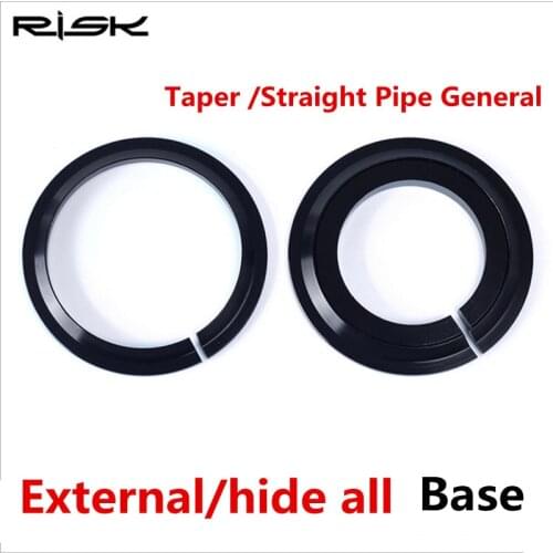 41.8-52mm MTB Bike Headset Base Spacer Aluminum Extraposition Headset Washer for 28.6mm Straight Fork / 1.5 Tapered