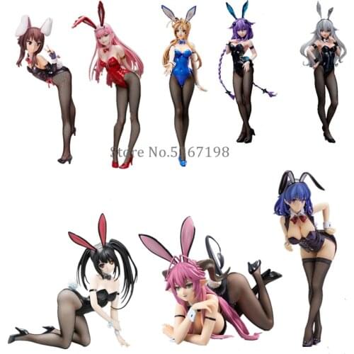 Anime Figure Native BINDing Rei Tsukushi Bunny Girl 1/4 Scale Action Figure Bunny Girl Figurine Collection Model Doll Gift