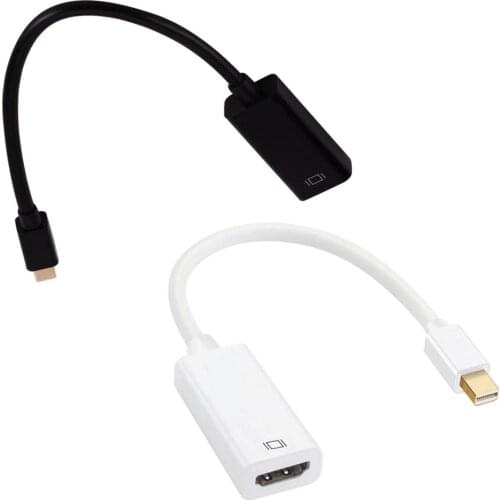Mini Displayport DP To HDMI-compatible Cable 4k 1080P TV Projector DP 1.2 Display Port Converter For Apple Macbook Air Pro
