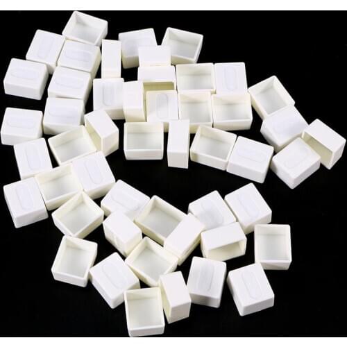 50pcs Empty Watercolor Half Paint Pans for Artist Student Beginners Drawing Painting Tools Watercolor Paints Mini Box