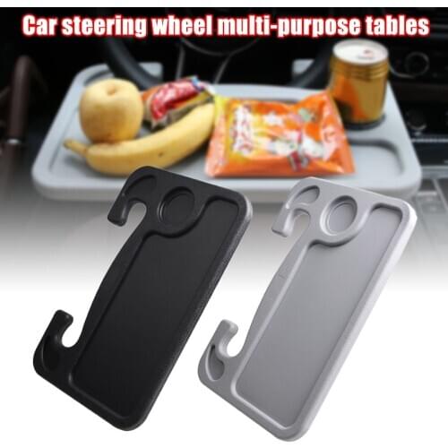 Multifunctional Car Tray Steering Wheel Table Car Desk for Eating Reading Working Laptop Fits Most Vehicles Car Styling