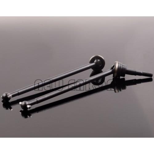 RC Car Toys Crawler Part Metal Drive Shaft CVD Universal Joint For 1:10 Model Cars 90026 Axial Yeti Exo 2Pcs/Pair
