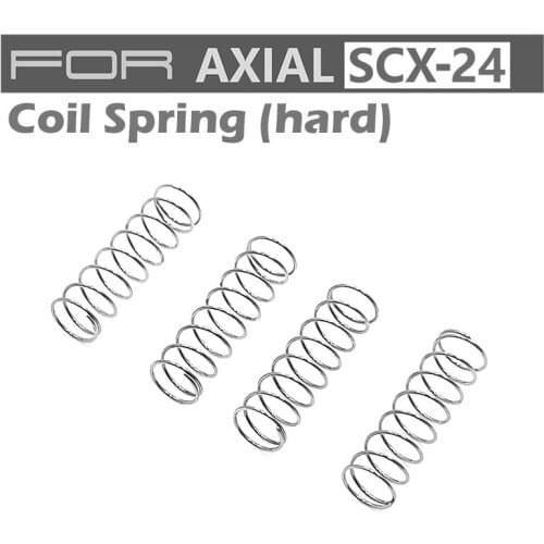Rc Car SCX24 Metal Shock Coil Spring (Hard + Medium) For 1/24 Remote Control Cars AXIAL Mini Toys Truck