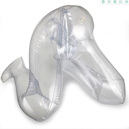 Sexy Inflatable female mannequin toroso model,Inflatable maniqui for Half-length pants cloth Headless transparent doll sex D078