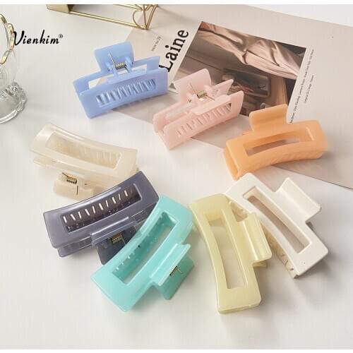 Vienkim Hairpin For Women Elegant Barrettes Hair Claw Fashion Hair Korean Accessories Headwear Brand Hair Clip 2020 Styling