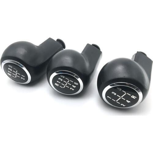 5 /6 Speed Manual Car Shift Gear Knob Head Handball For OPEL ASTRA III H 1.6 2004- VAUXHALL CORSA D 2005-2010 ZAFIRA B 2005
