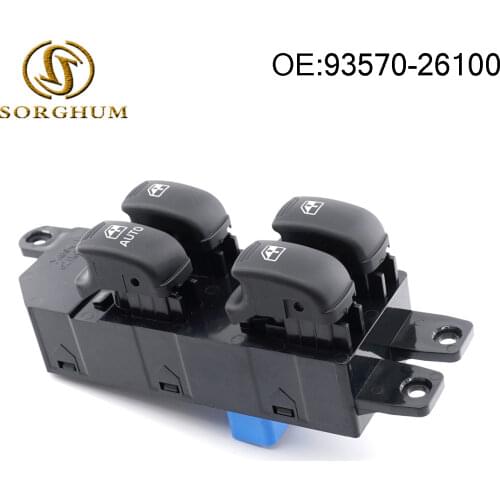 93570-26100 Master Power Auto Window Switch Replacement For Hyundai Santa Fe 2003-2006