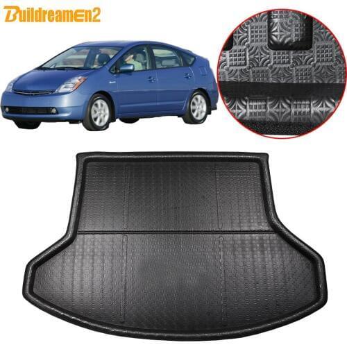 Buildreamen2 For Toyota Prius Car Tail Trunk Mat Floor Cargo Carpet Luggage Tray Boot Liner Mud Pad 2008 2009 2010 2011 2012