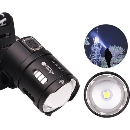 Xpl-v6 Ultra Bright Headlamp Led Fishing Headlight Brightest Camping Lantern Light Zoomable Usb Head Lamp Torch