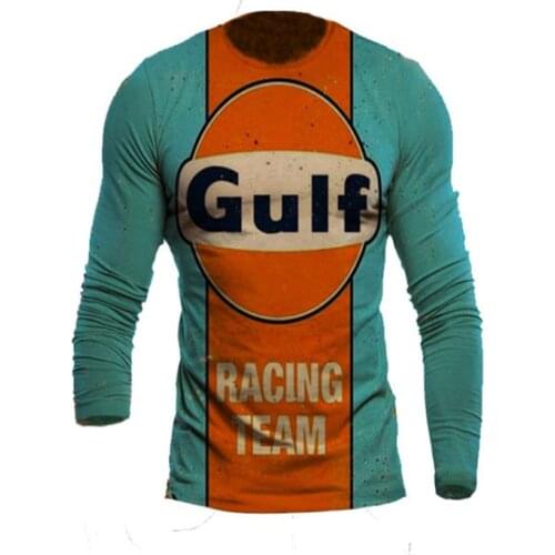 Fashion T Shirt Men Streetwear O-Neck Printing Tees Tops Long Sleeve Male Clothes Casual Plus Size Man T-Shirt Spring Autumn New