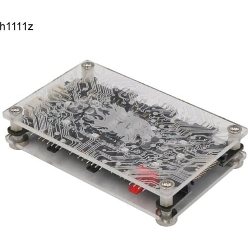 2 in 1 6-ways 5V ARGB /12V ARGB 12V PWM DC Fan Hub with Acrylic Case Magnetic Standoff for ASUS/MSI 5V 3Pin 4Pin LED Controller