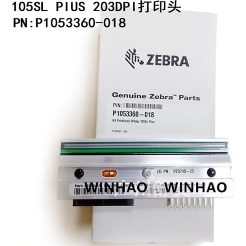 New original print head for zebra 105SL PLUS 105SL+ printer head 203dpi thermal printhead P1053360-018