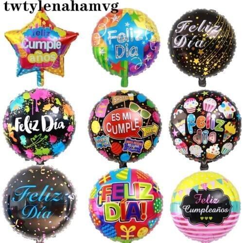 New Product Round Love Five-Pointed Star Party Decoration Foil Inflatable Kid Toy Balloon Birthday Christmas Fathers Day Gift