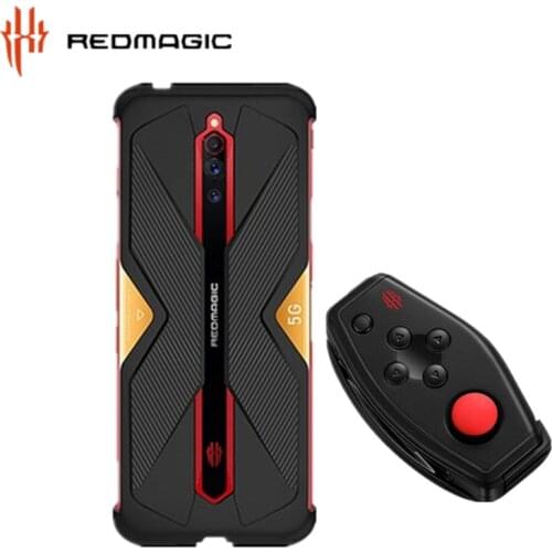 Original ZTE Nubia Red Magic 5G Mobile Phone E-Sports Handle and Handle Protection Case Slide Protection Cover for Nubia