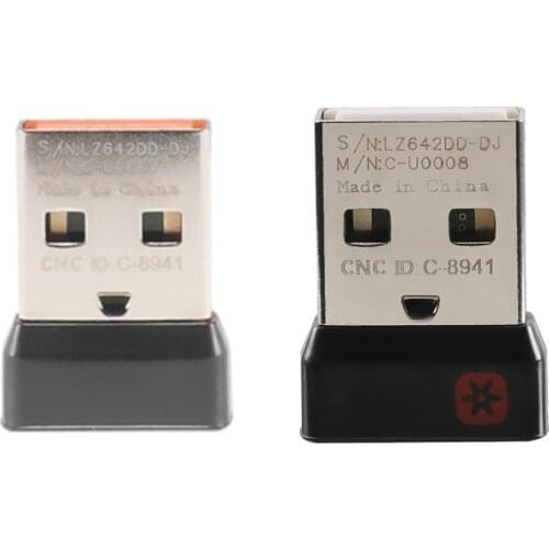 Single Pass Six-channel Wireless USB Adapter Mouse Keyboard Receiver for Logitech Union Receiver