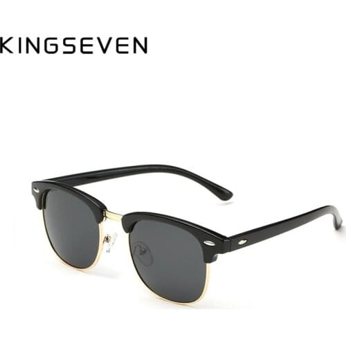 KINGSEVEN Classic Fashion Polarized Sunglasses Men/Women Colorful Reflective Coating Lens Eyewear Accessories Sun Glasses