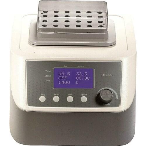Thermo Mix With Teating & Mixing Dry Bath For Specimen Inactivation LCD Constant Temperature Oscillation Metal Bath HM100-Pro