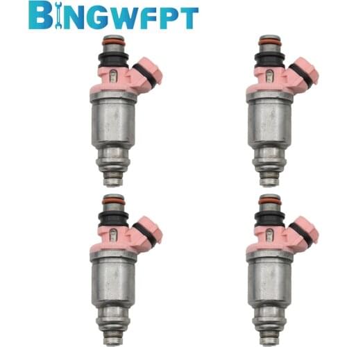 4PCS Fuel Injector for TOYOTA LEXUS MR2 Cellca Carina Land Cruiser LX450 4.5L 1FZ 2.0L 3SGE 23250-74080 23209-74080