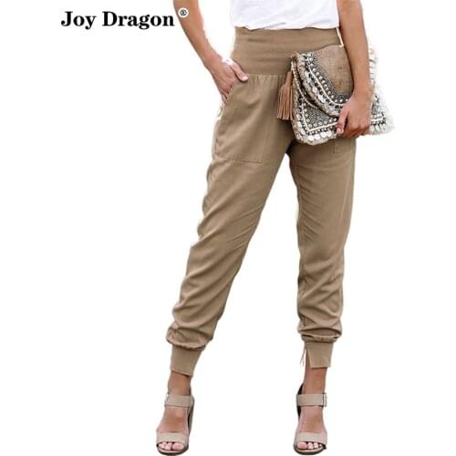 Woman Pants Mujer Pantalones Cintura Alta Femme Pantalon New Sweatpants Kobieta Spodnie Dresowe Damskie Trousers Donna Pantaloni