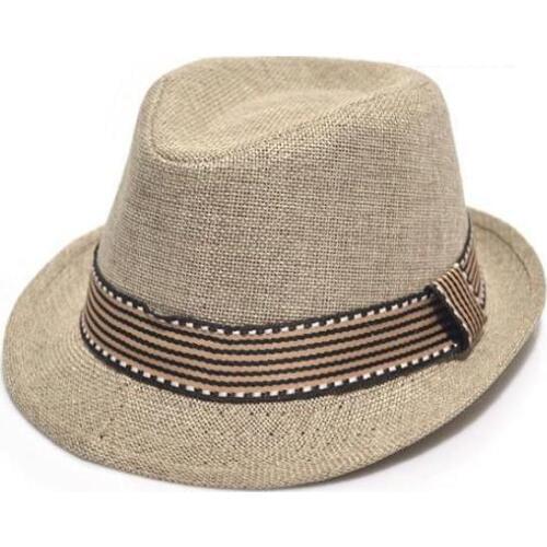 2019 Retail solid Fashion Boys fedora top hats for kids Fedoras baby cap dicer
