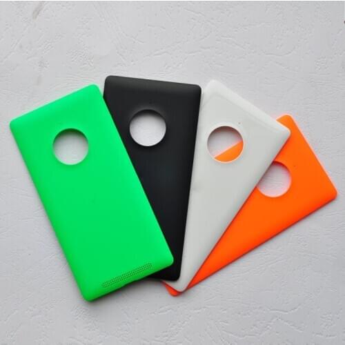 BINYEAE New Plastic Battery Cover Rear Housing For Nokia Microsoft Lumia 830 Back Case With Wireless Charging+Logo