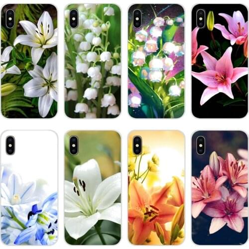 Lily of the valley FLOWER For Samsung A71 A70 A60 A51 A50 A41 A40 A31 A30 A20E A21S A12 A10 M30 Accessories Phone Cases Covers