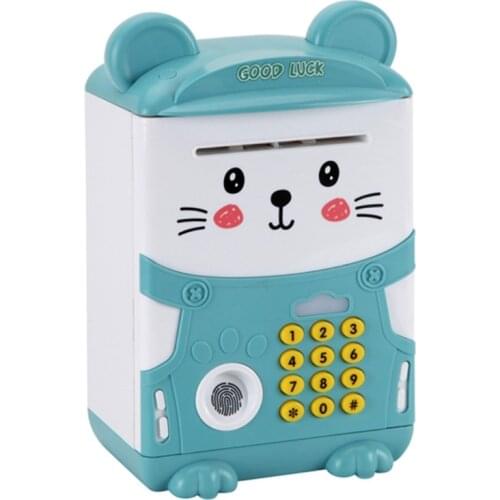 Toddler Montessori Educational Money Bank Early Money Box Cash Coins Saving Box Musical Electric Piggy Bank Toy R7RB