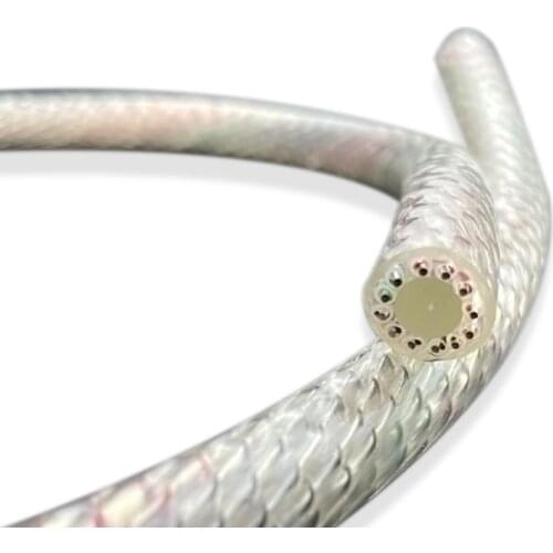 Valhalla 7N Copper Wire Silver Plated DIY Speaker Bulk Power Cable 7-9-12-15 Core (sell Per 1.0M)