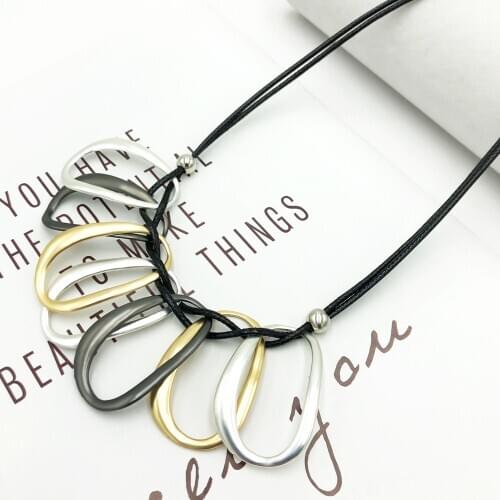 Charm Women Fashion 2020 Suspension Jewelry the on Neck Decoration Bijouterie Choker Gifts metal Female Pendant Necklace