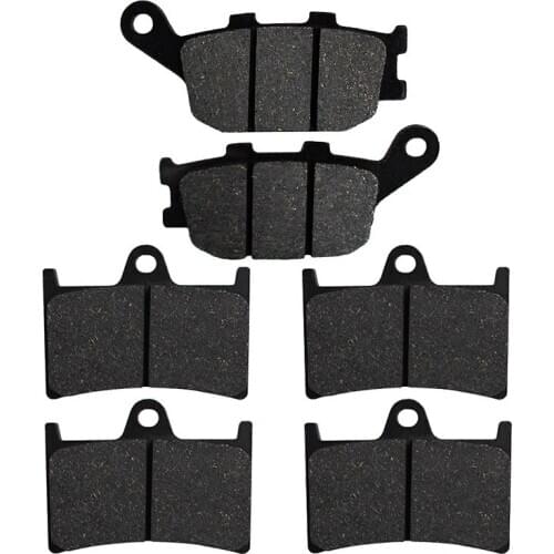 Motorcycle Front and Rear Brake Pad for YAMAHA FZ6 FZ 6 2007 2008 2009 FZ8 FZ 8 Single Headlight 2011 2012 2013 2014 2015