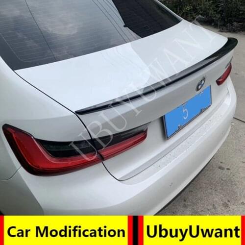 For BMW G20 Rear Trunk Spoiler ABS Plastic P Style 2019 - 2020 320i 320D NEW 3 Series G20 Lip Wing Spoiler
