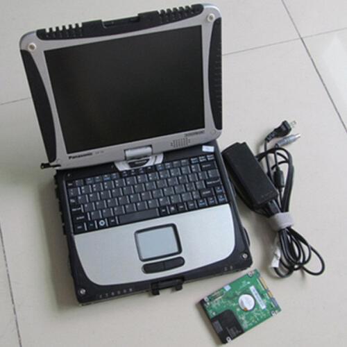 Super Toughbook CF-19 for Panasonic CF19 diagnostic laptop with HDD 320gb windows7 System multi-languages for MB Star C5 c4