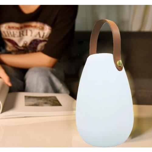 LED Night Lamp USB Recharge 16 Colors Child Holiday Birthday Gift Bedroom Decor Lamp Waterproof Outdoor Garden Lighting