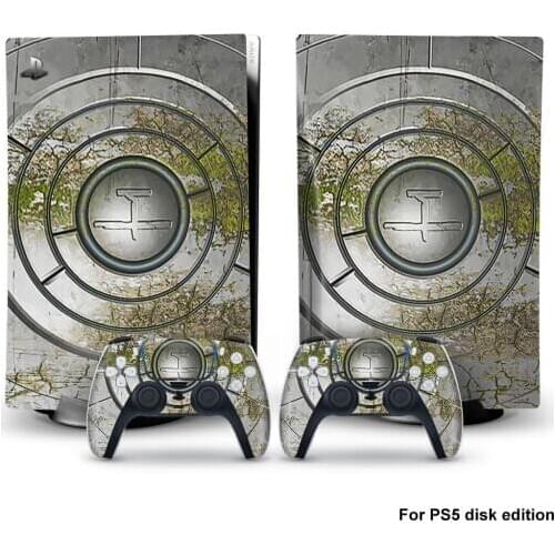 Magic Weapon PS5 Standard Disc Edition Skin Sticker Decal Cover for PlayStation 5 Console & Controller PS5 Skin Sticker Vinyl