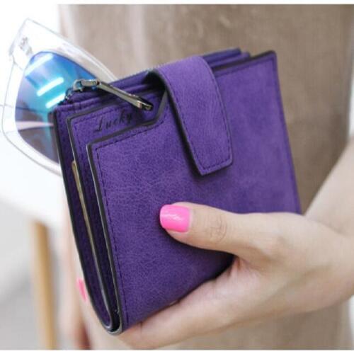 Women Short Wallet Handbag Brand Womens Wallets And Purse Female Clutch Purse Carteiras Femininas Credit Card Holder Coin Purse1